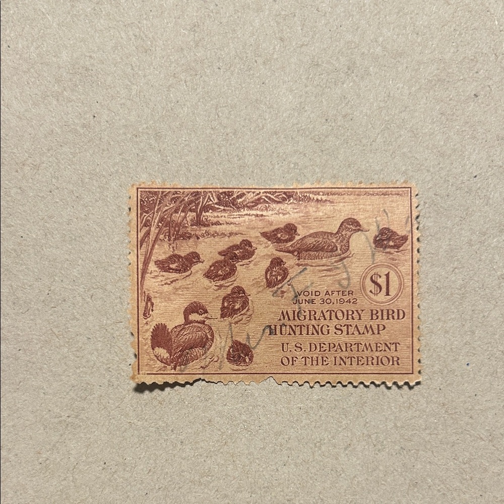 Migratory Bird Hunting Stamp - 1941